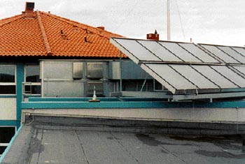 Fig.2: Solar assisted air conditioning system in Riesa/Germa